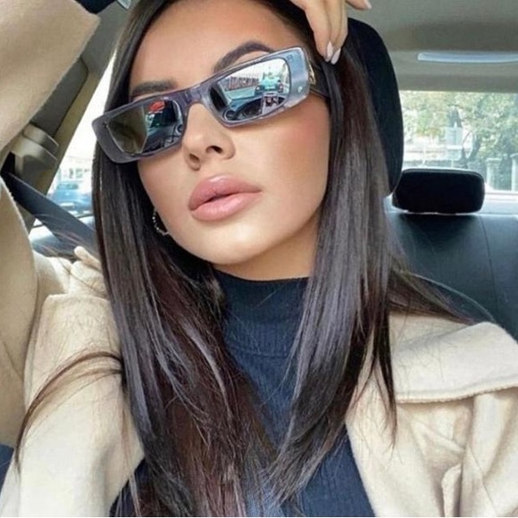 💯- New 🔥🔥GUCCI Acetate Rectangular GG0516S Sunglasses Grey Gold - Picture 4 of 17